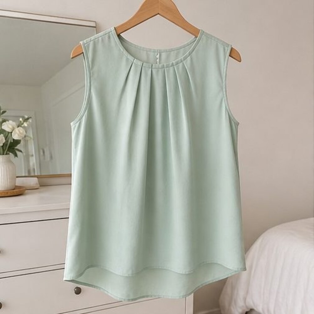 Emerald Ruffle Blouse